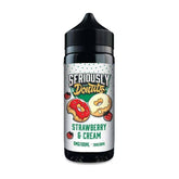 Doozy Seriously Donut E Liquid - Strawberry & Cream - 100ml - Click & Vape